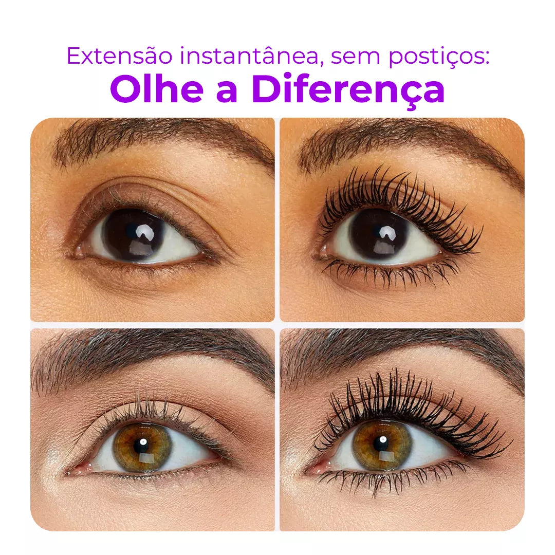 LashLift – Primer + Máscara de Cílios Que Dá Efeito de Extensão com Seus Fios Naturais (Oferta Exclusiva)