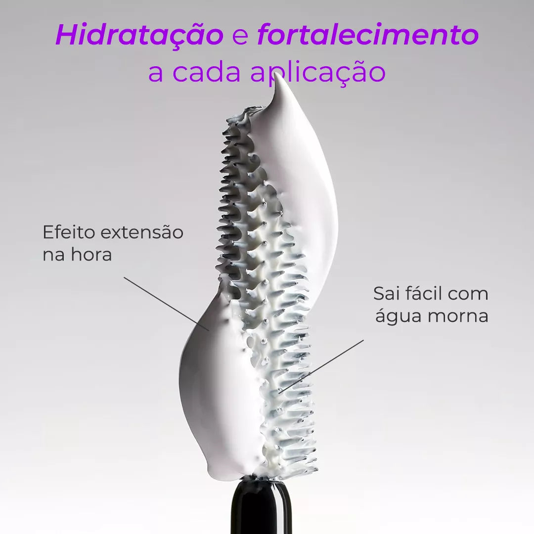 LashLift – Primer + Máscara de Cílios Que Dá Efeito de Extensão com Seus Fios Naturais (Oferta Exclusiva)